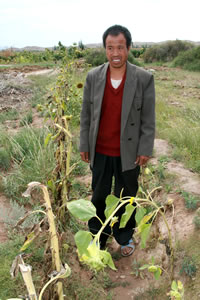 Farmer Li Zhuang of Gansu, China